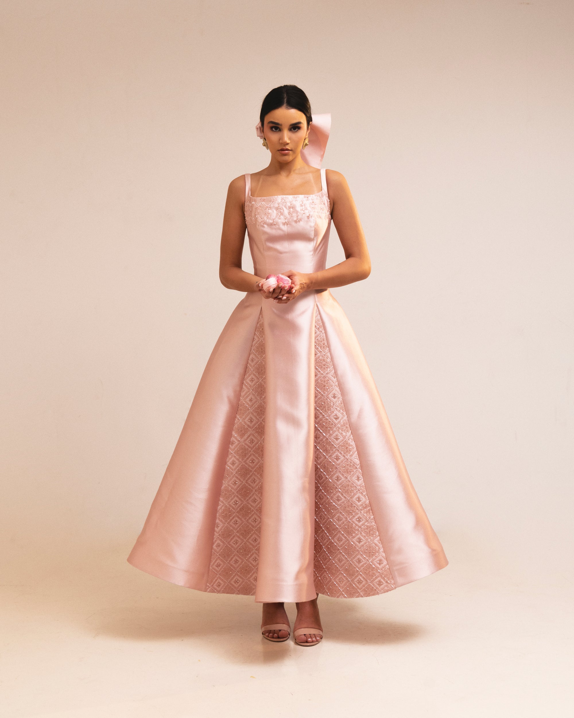 Fustan Joanna in Rose