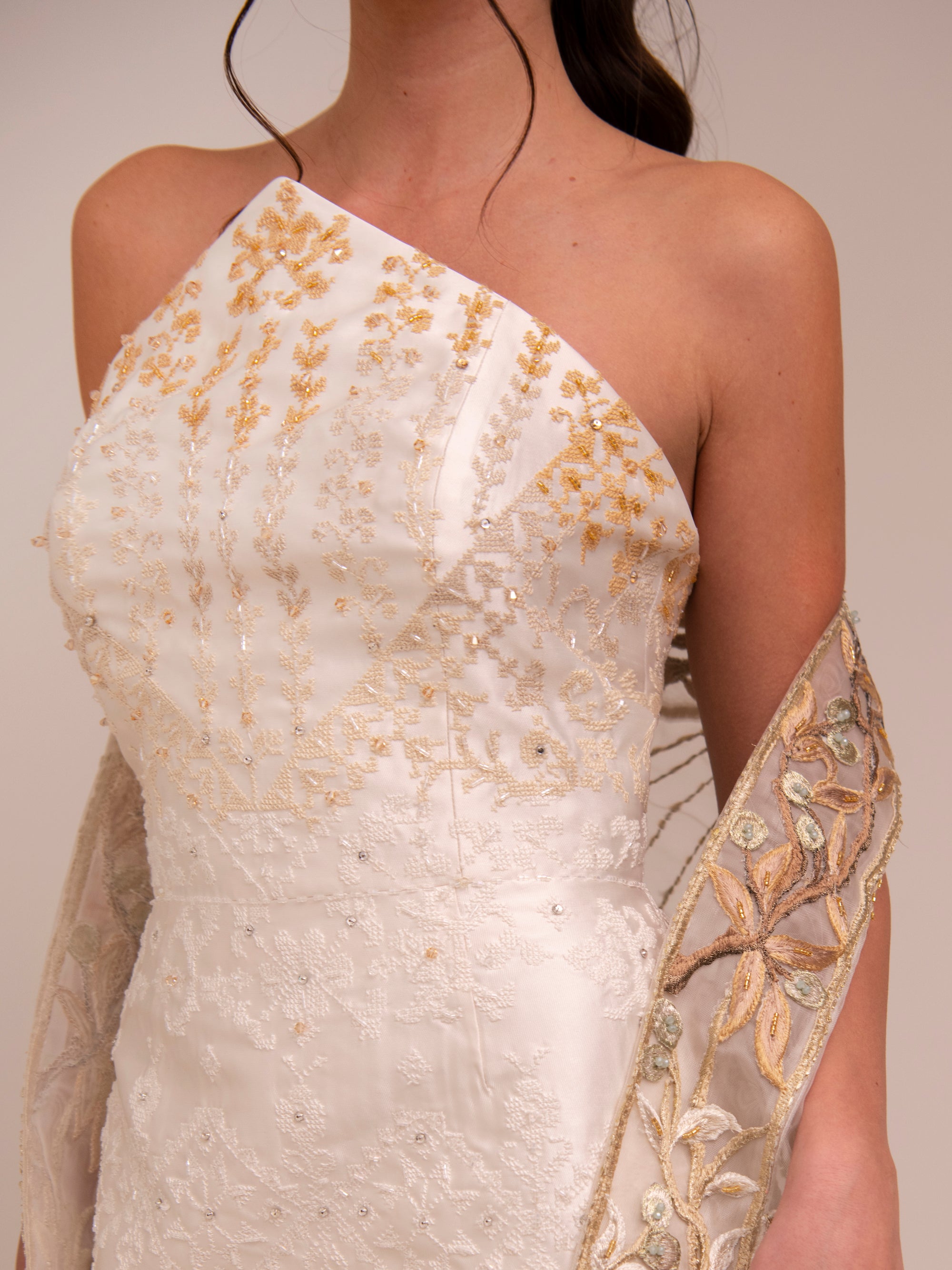Bella Gown with cape Reema Dahbour Bella Gown with cape Reema Dahbour