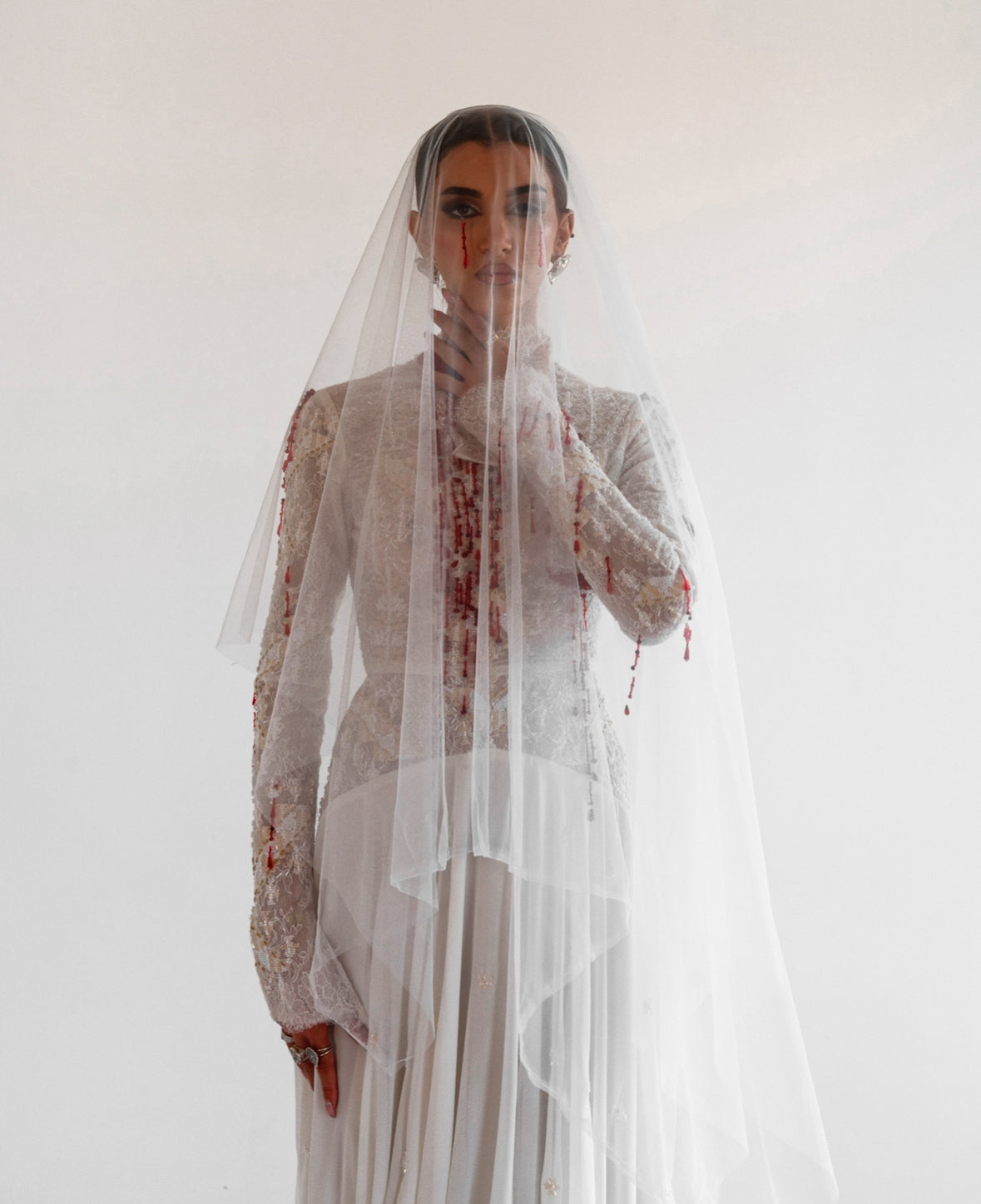 Bleeding lace